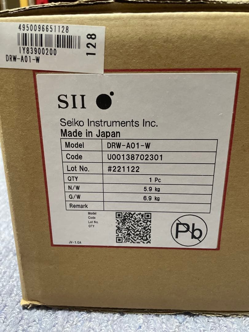 【新品】セイコーインスツル　サーマルプリンター&ドロアーセット　未使用品