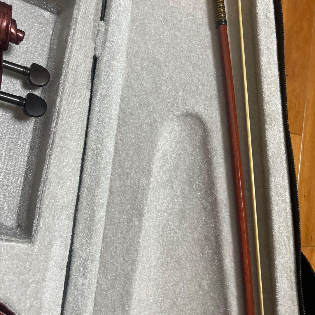 美品　ENNBOMレア色 サイレントバイオリン HVPV-30 エレキバイオリン