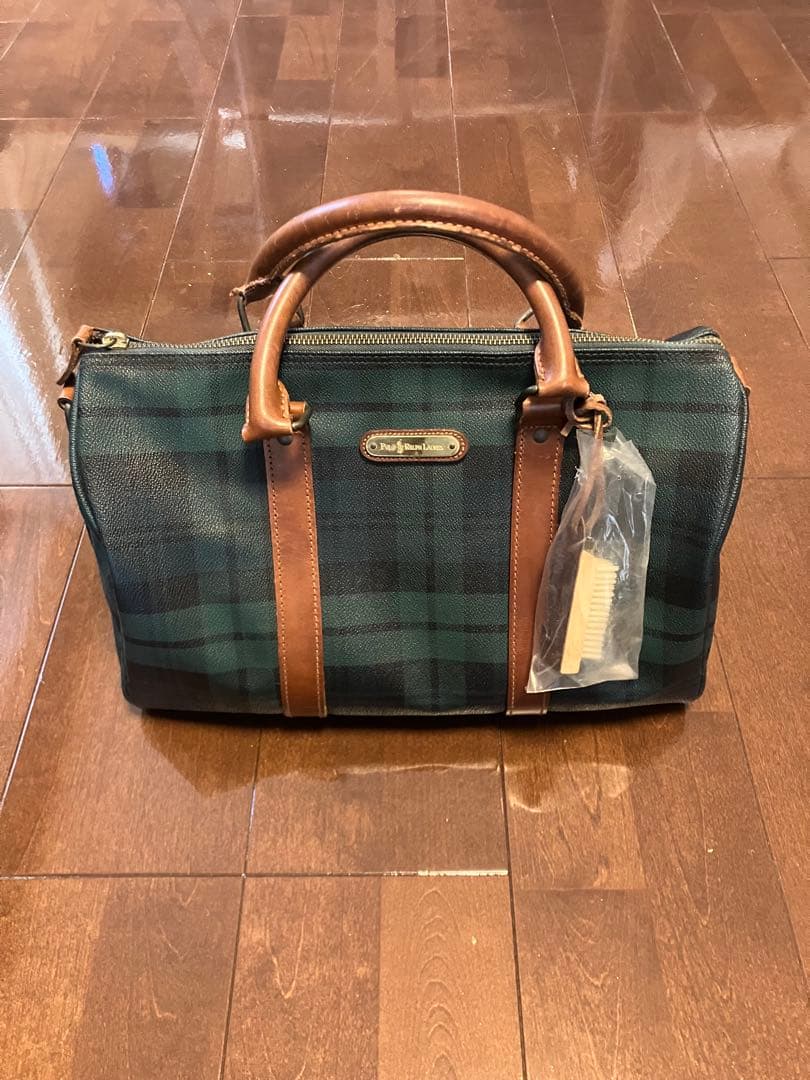 〈POLO RALPHLAUREN〉ミニボストンバッグ