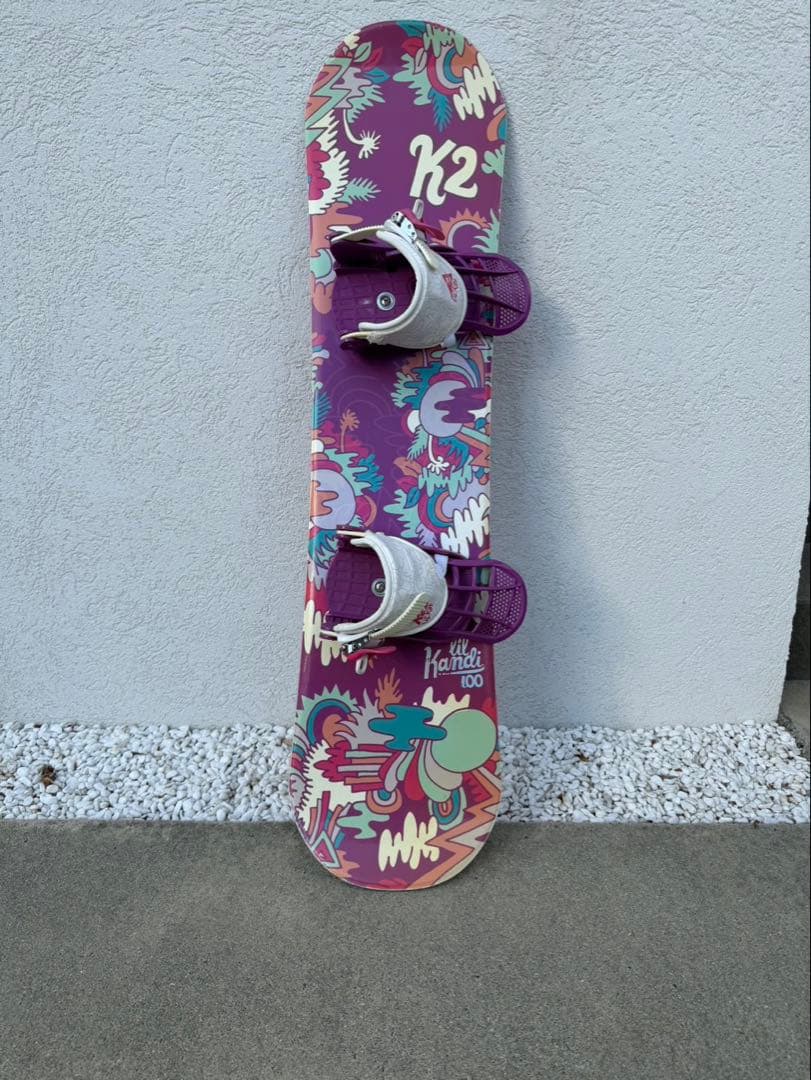 ◉値下げ中！1/３まで❗️K2 スノーボード×LilCat 100cm ジュニア用