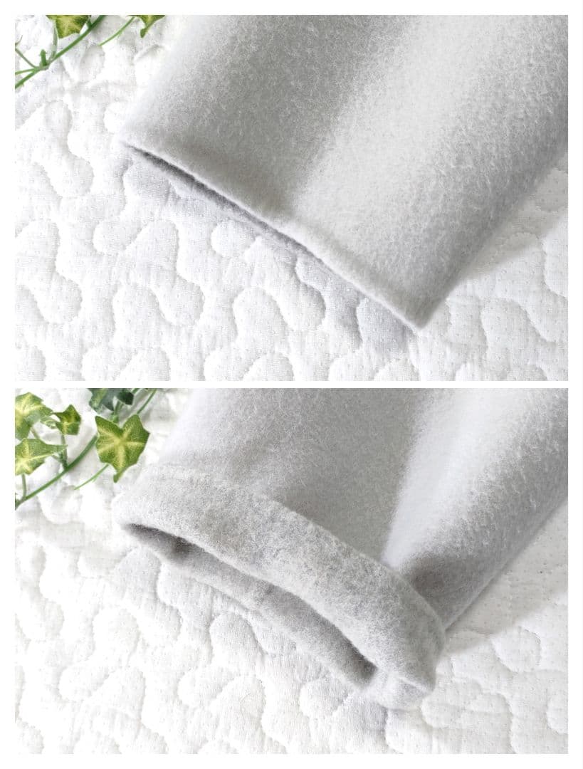 美品✨ADORE　カシミヤ混　ベストジャケット付きノーカラーリバーコート　グレー