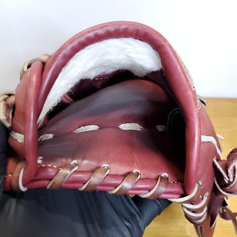 ミズノ グローバルエリート 一番人気 プラムブラウン 内野用 軟式グローブ