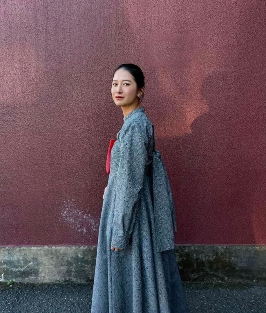 ワンピース CLANE 2WAY JAQUARD ONEPIECE