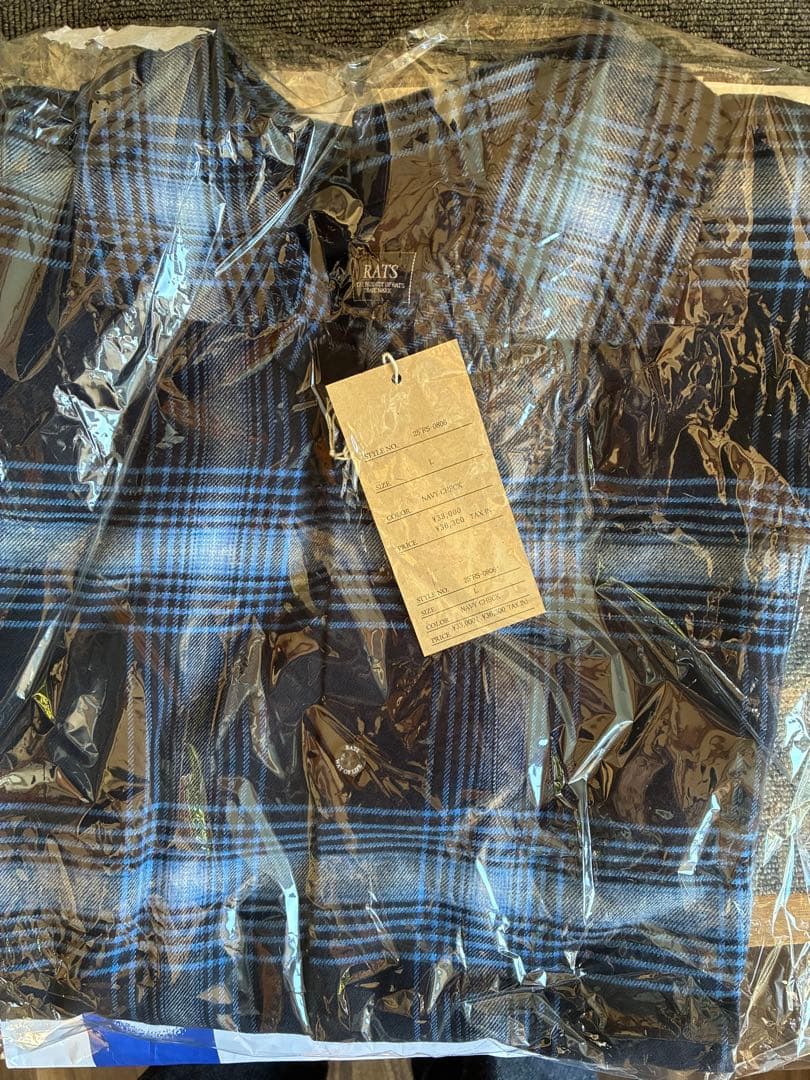 Rats ラッツ　COTTON RAYON CHECK SHIRT シャツ