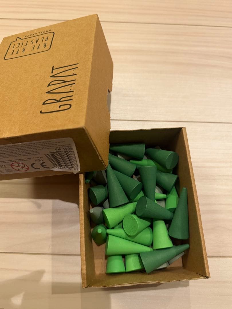 Grapat まんだら 積み木 知育グラパット　計144個 グリムス