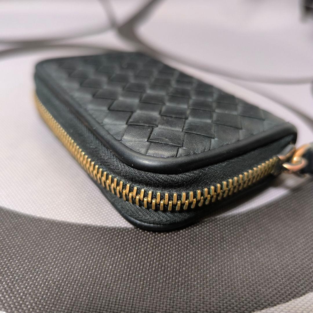 Bottega Veneta ケース イントレチャート　ブラック