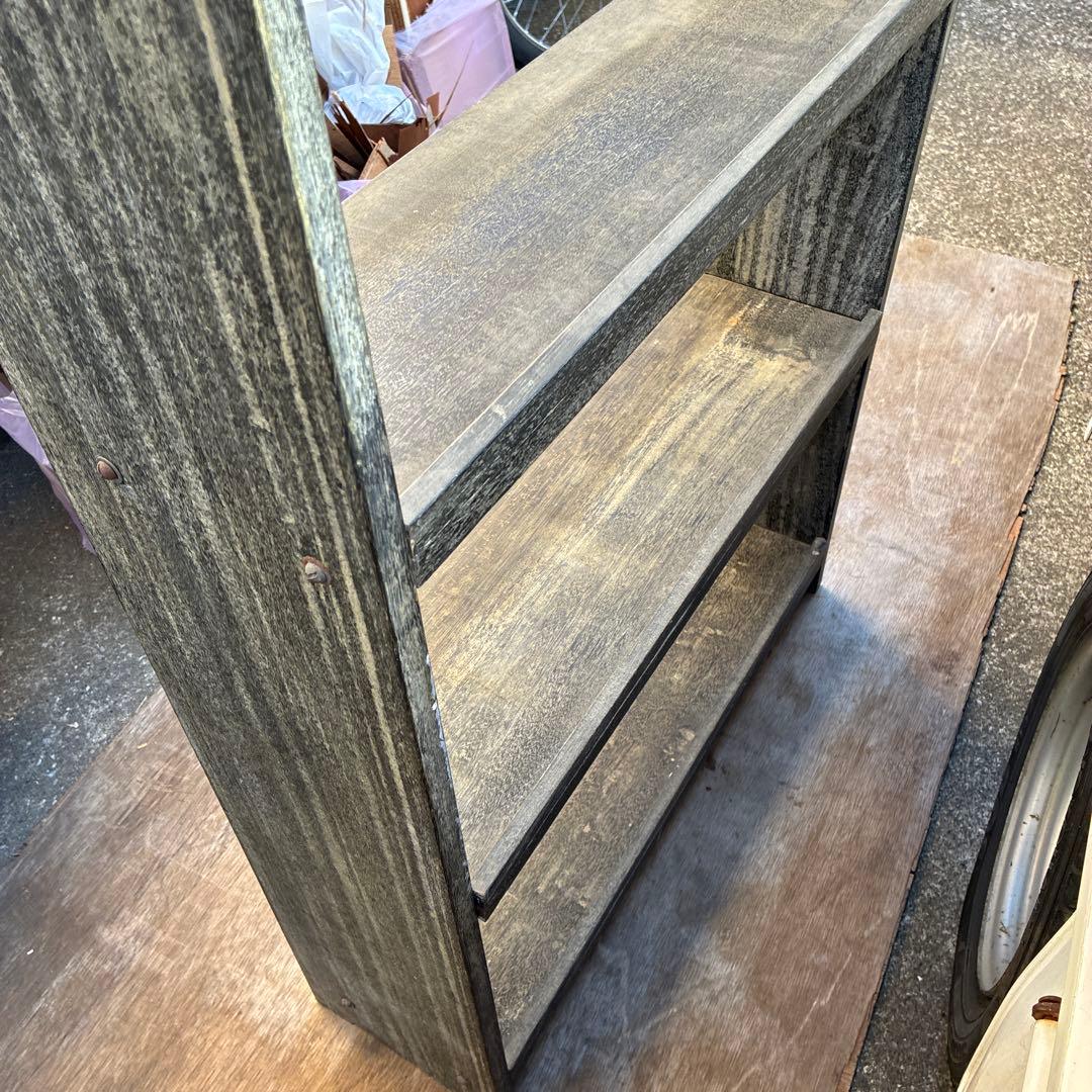 オープンシェルフ ブックシェルフ ヴィンテージ 古家具 6段172cm