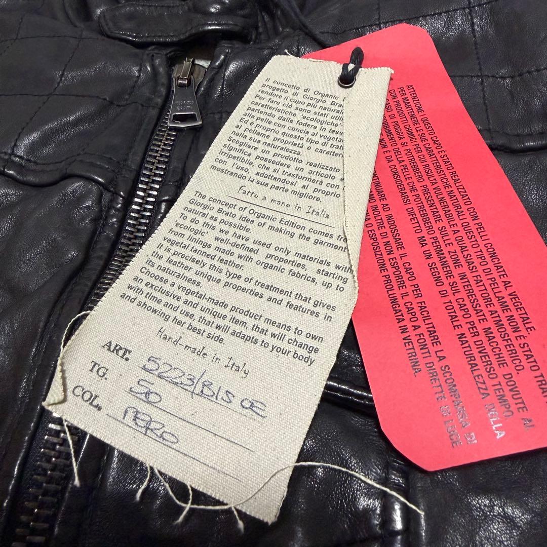 Low1941ジョルジオブラット レザージャケット 向井理 本革 ブラック