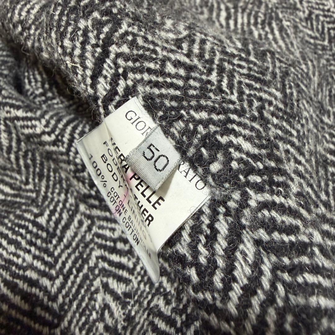 Low1941ジョルジオブラット レザージャケット 向井理 本革 ブラック