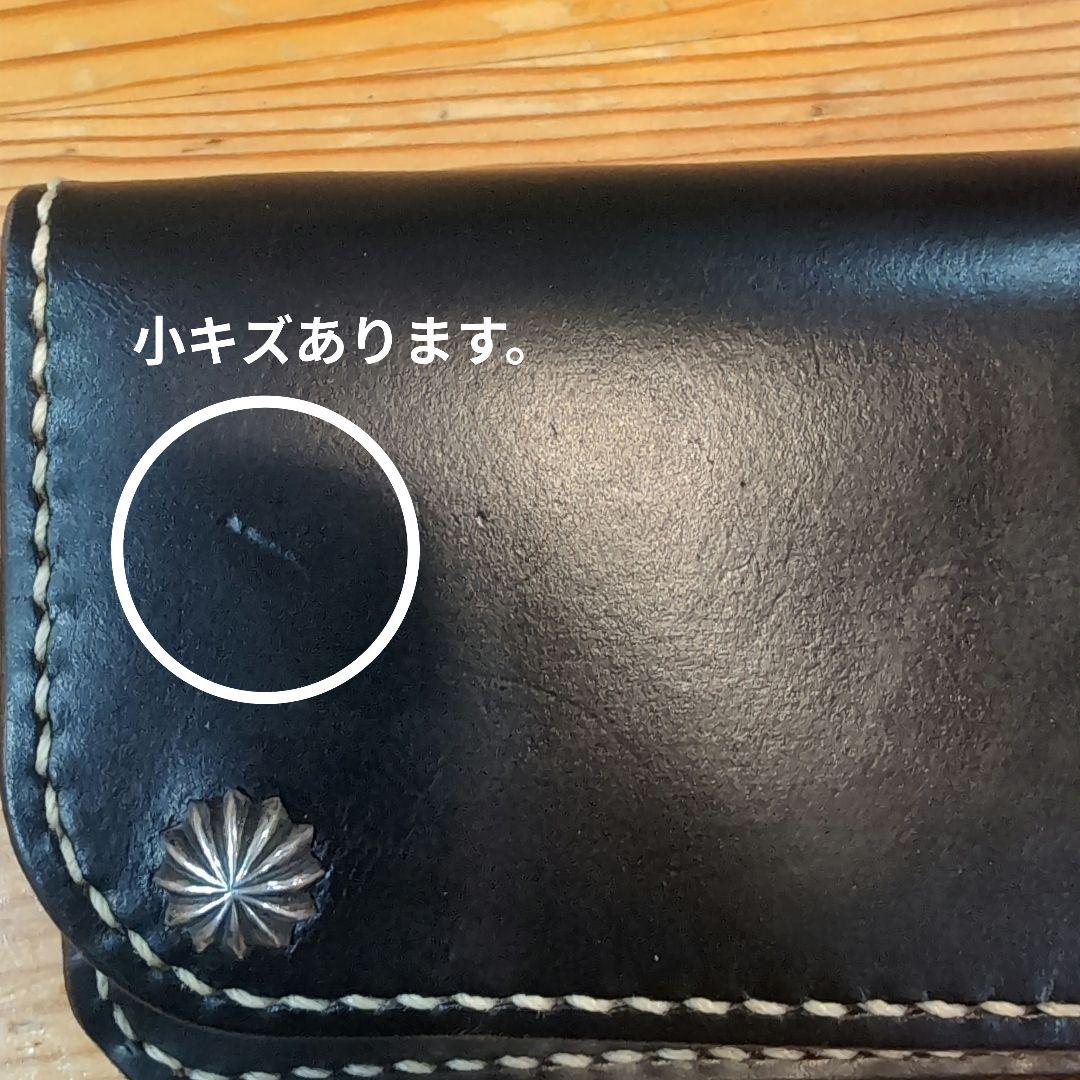 OUTLET　クロムエクセルレザー　ハーフトラッカーウォレット