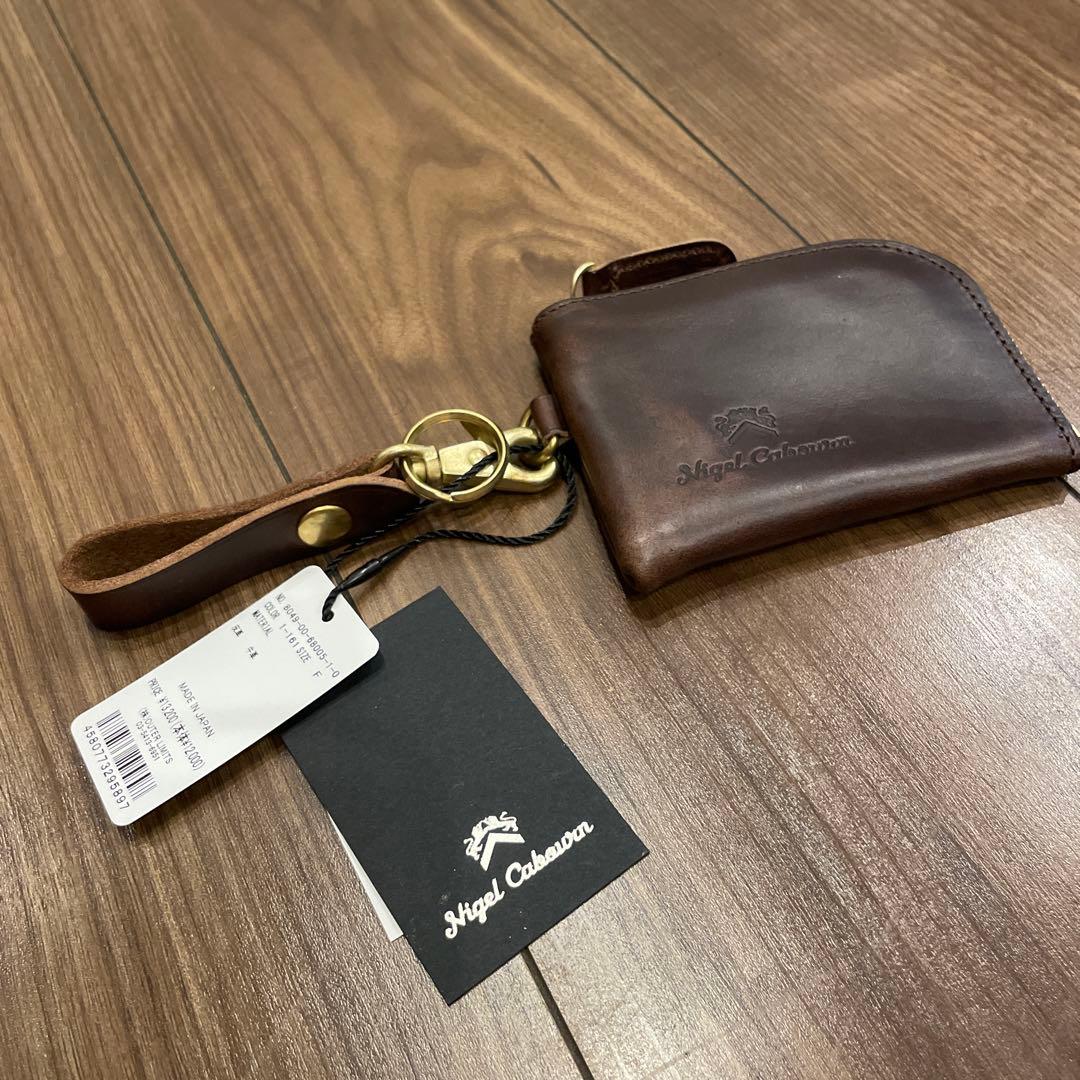 ナイジェルケーボン/ケース/カードケース/クロムエクセルレザー