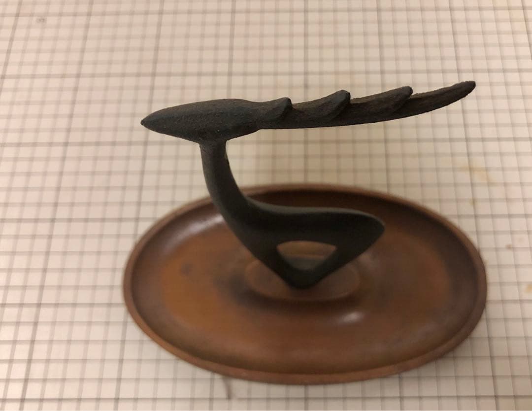 南部鉄器の鹿のトレイ　馬場忠寛プロダクトデザイン「ルームフレンド」シリーズ