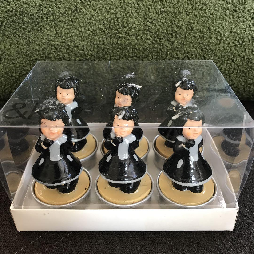★ 新品　希少　&K amsterdam可愛いキャンドル　6個セット