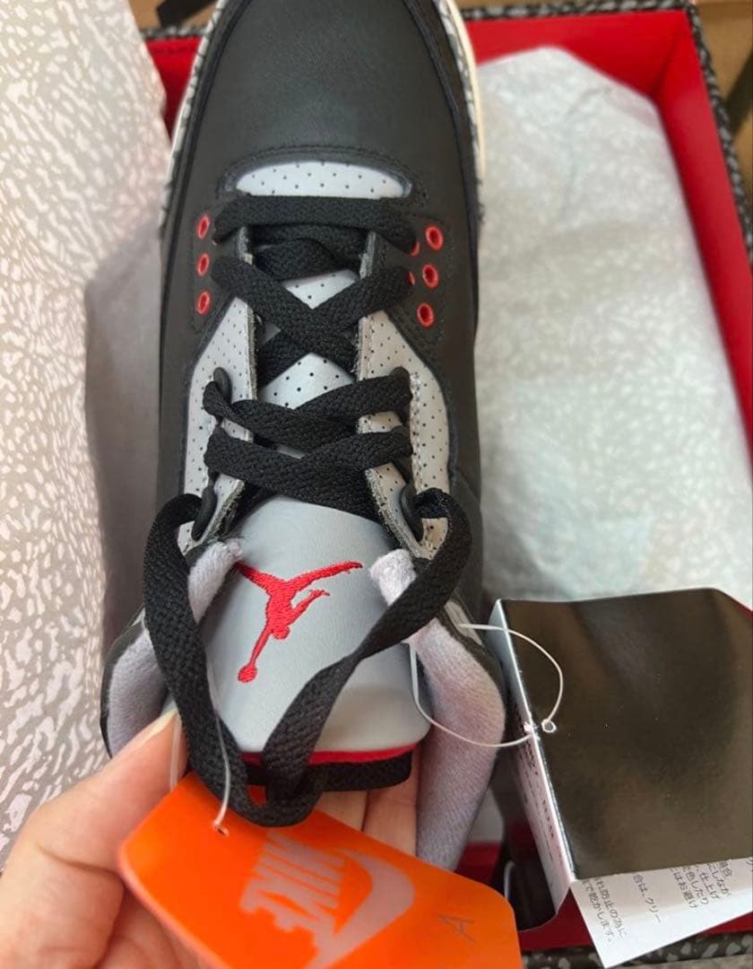Nike Air Jordan エア ジョーダン 3レトロ「ブラック セメント」
