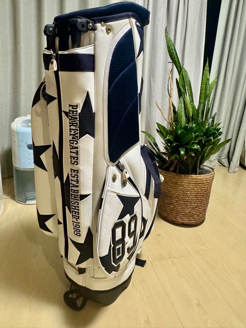 ♡*♡様 PEARLY GATES 星柄キャディバッグ　無使用品