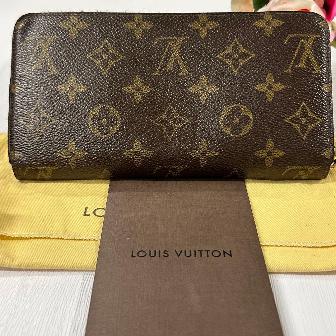 新品同様‼️ 現行　ルイヴィトン　モノグラム　財布　長財布　ジッピーウォレット