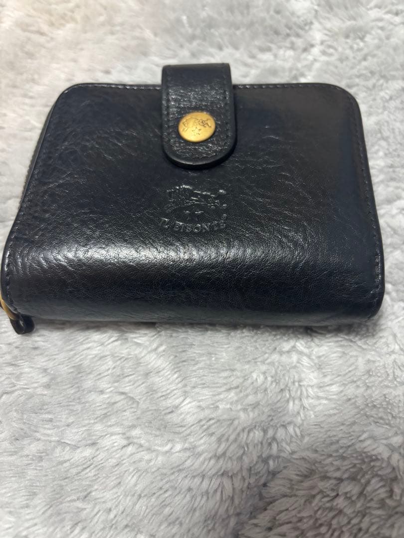 イルビゾンテ ブラック 二つ折り財布