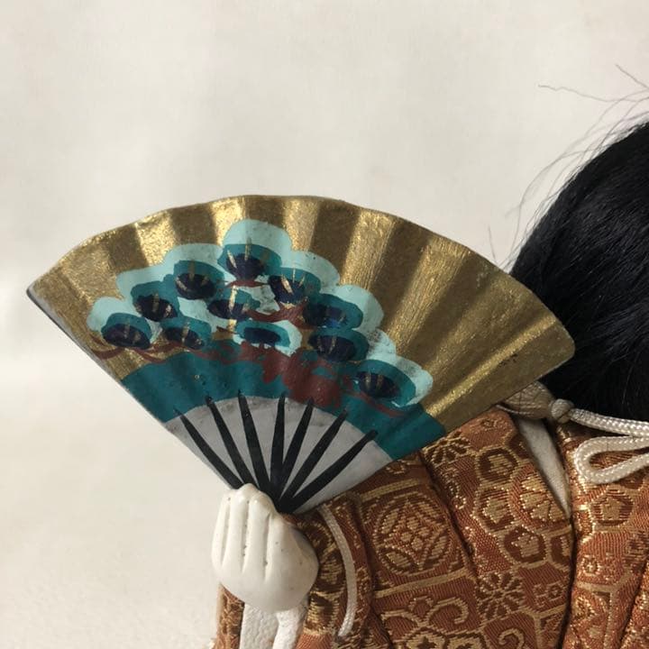 真多呂 作 弁慶 / 木目込人形 御所人形 / 大正期？ かなり古い人形