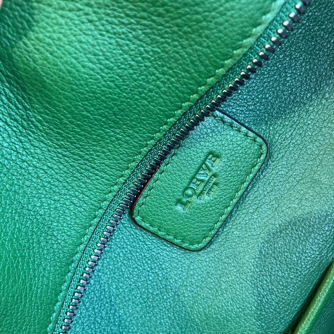 s*f様 LOEWE ロエベ アナグラム スエード レザー トートバッグ ボスト