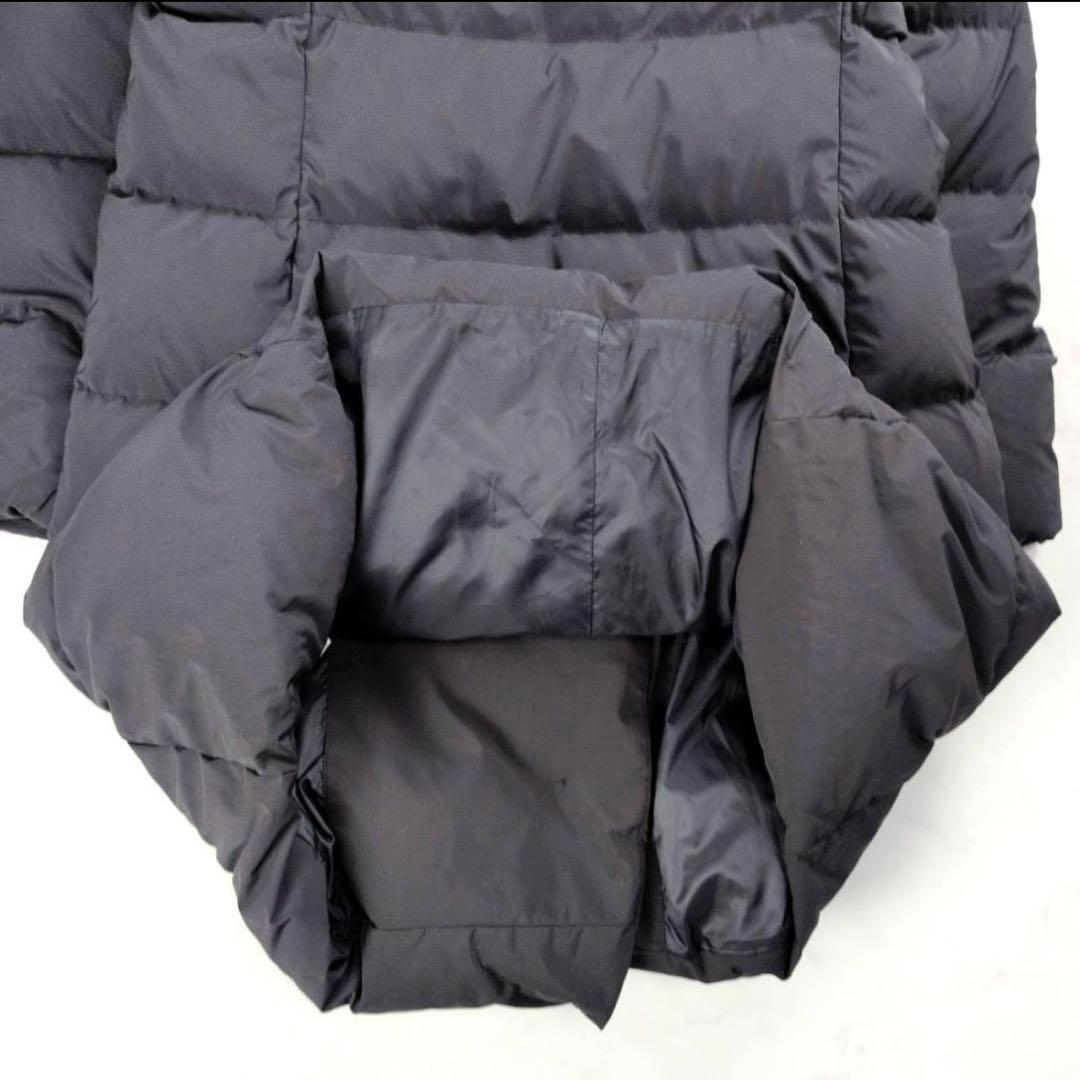 PLST ダウンジャケット 2way XXL ロング ダウンコート 黒Black