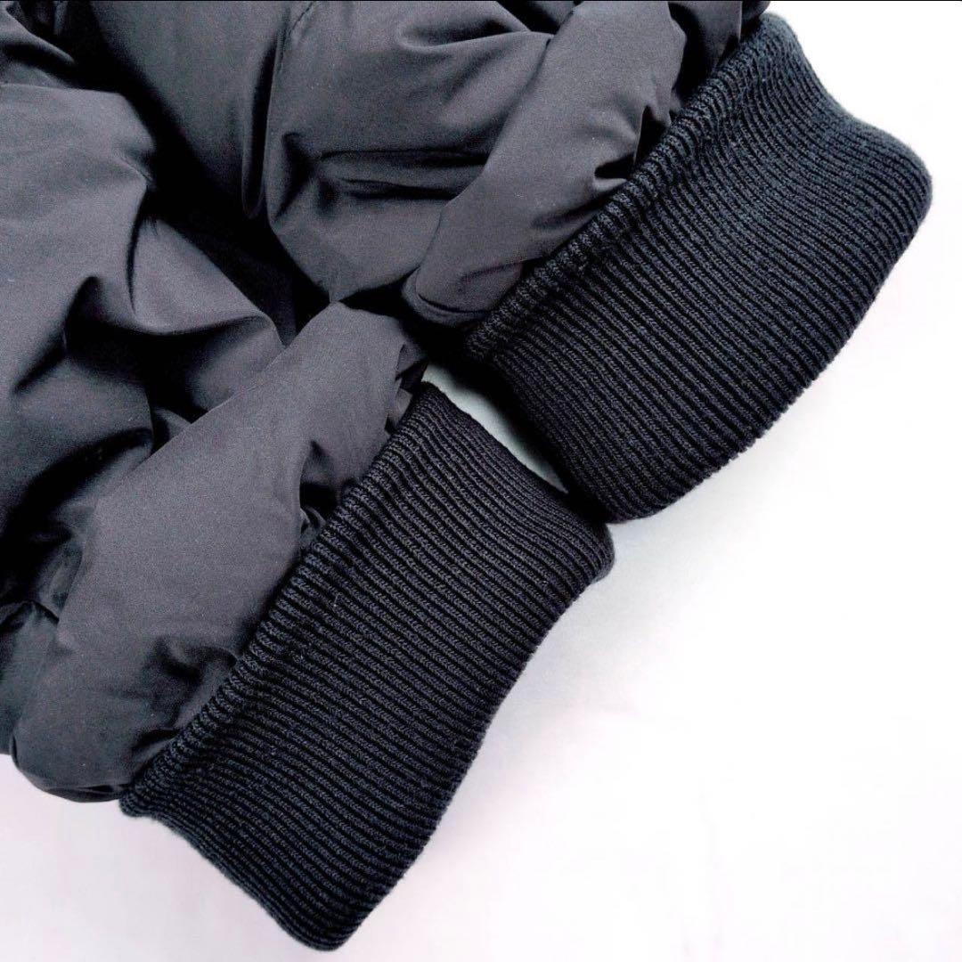 PLST ダウンジャケット 2way XXL ロング ダウンコート 黒Black