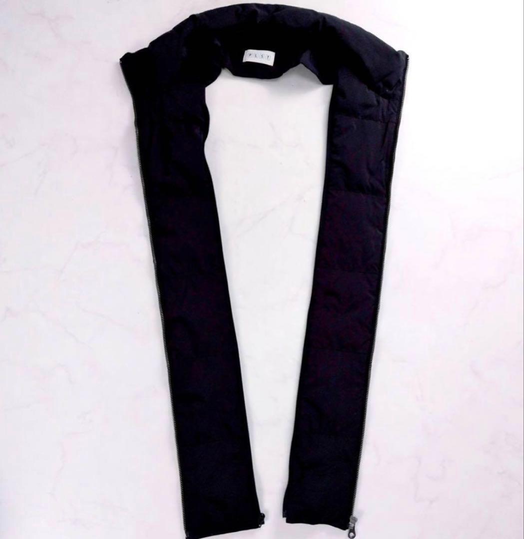 PLST ダウンジャケット 2way XXL ロング ダウンコート 黒Black