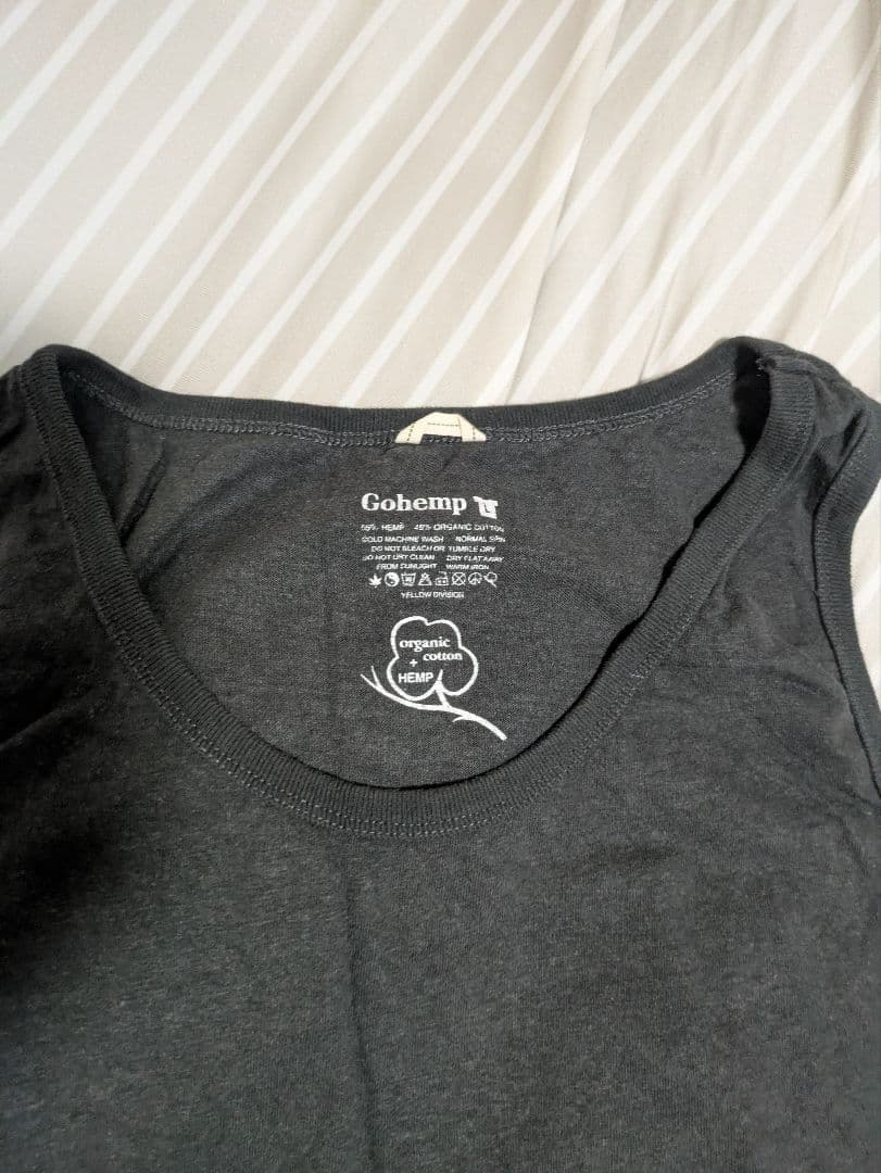 ゴーヘンプ　タンクトップ3枚セット