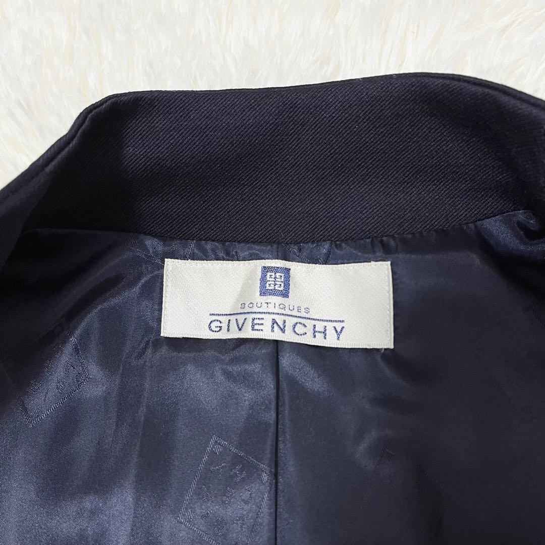 【美品】GIVENCHY セットアップ パンツスーツ ネイビー