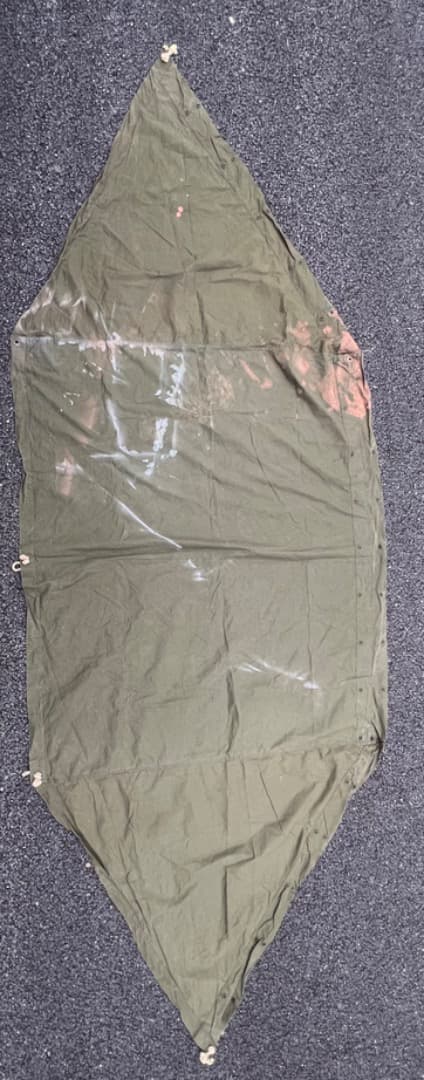 米軍 軍幕　US 80年代 パップテント シェルターハーフ #15
