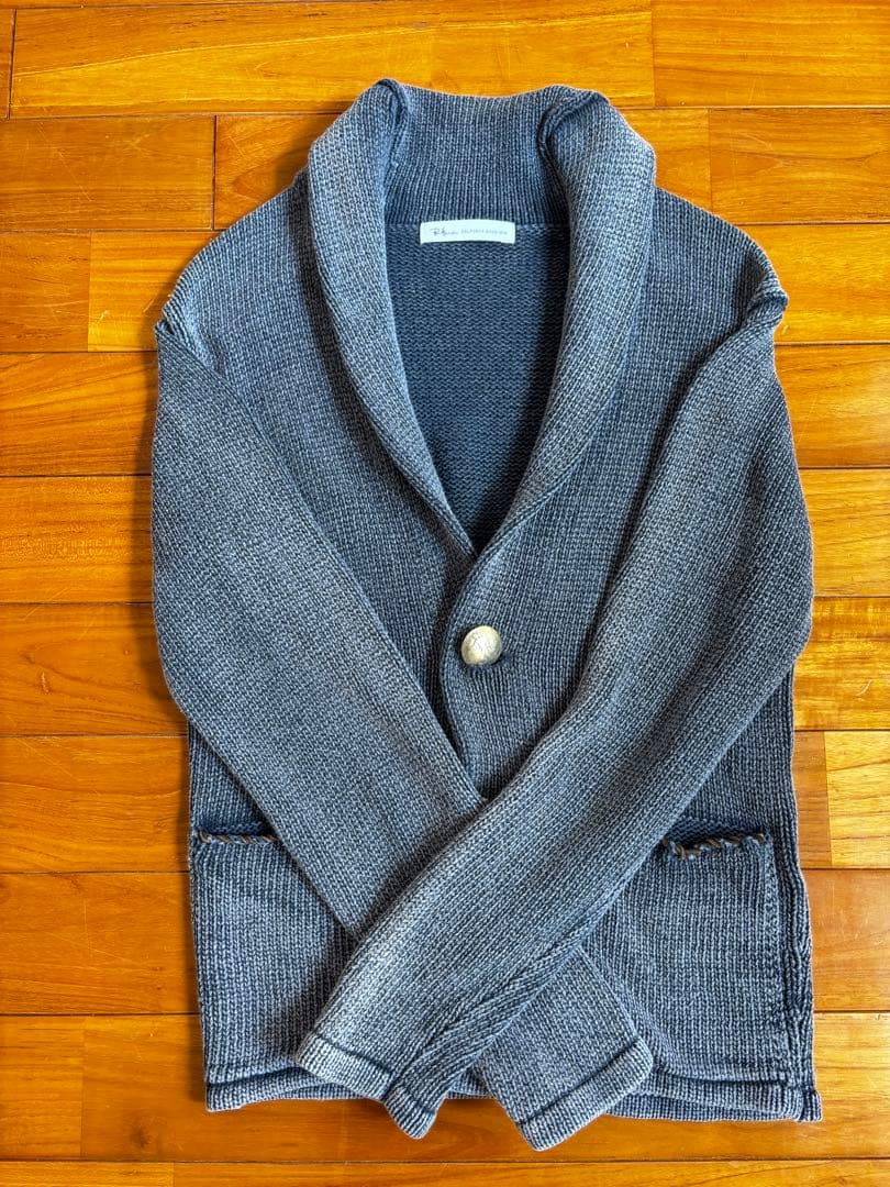 ✨SALE✨Ron Herman ウォッシュ加工ショールカラーカーディガン