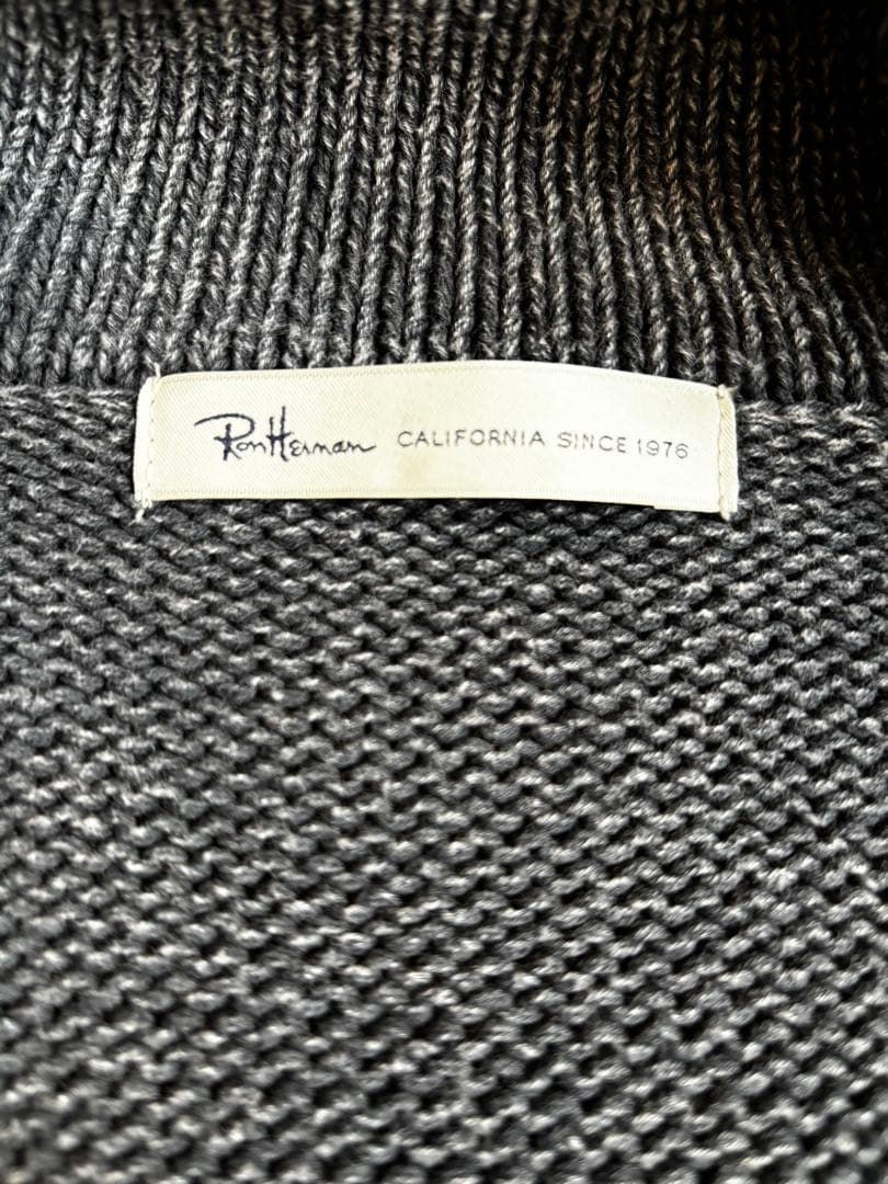 ✨SALE✨Ron Herman ウォッシュ加工ショールカラーカーディガン