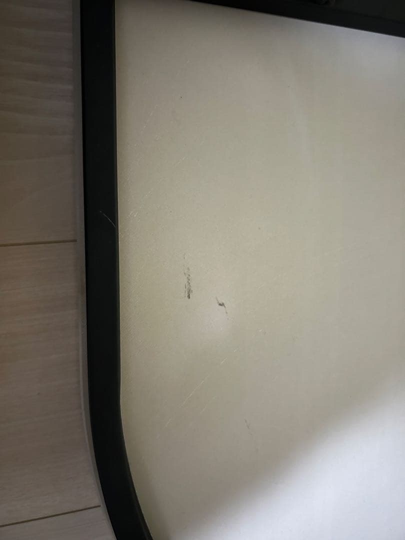 【売り切り希望！！】セラミック天板　センターテーブル（ホワイト×ブラック）