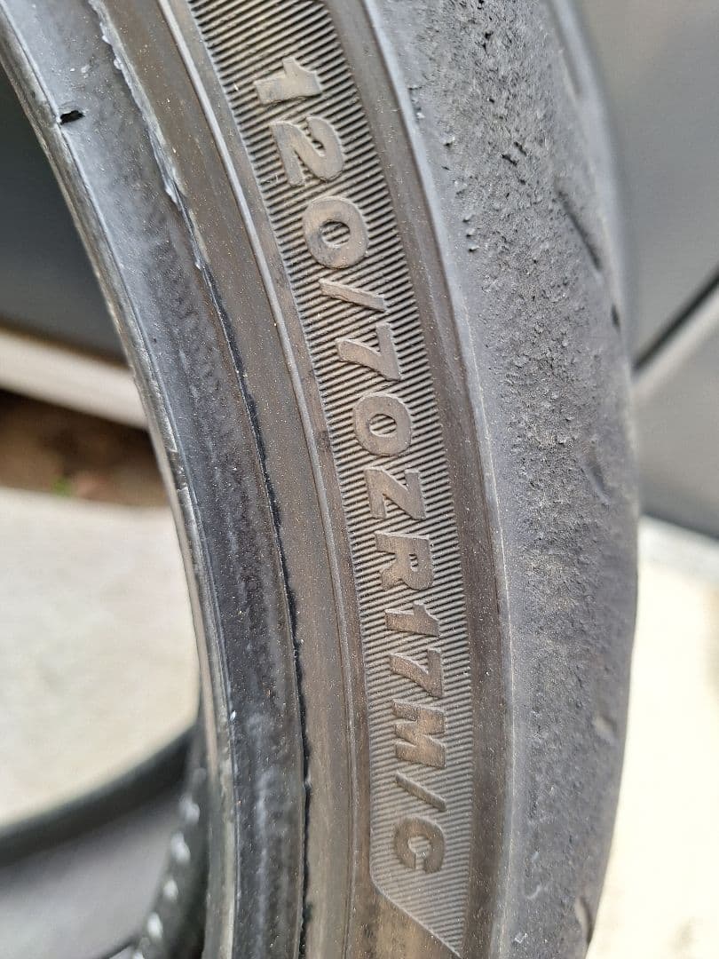 ブリジストン•バトラックスS23前後セット120/70/17☆160/60/17