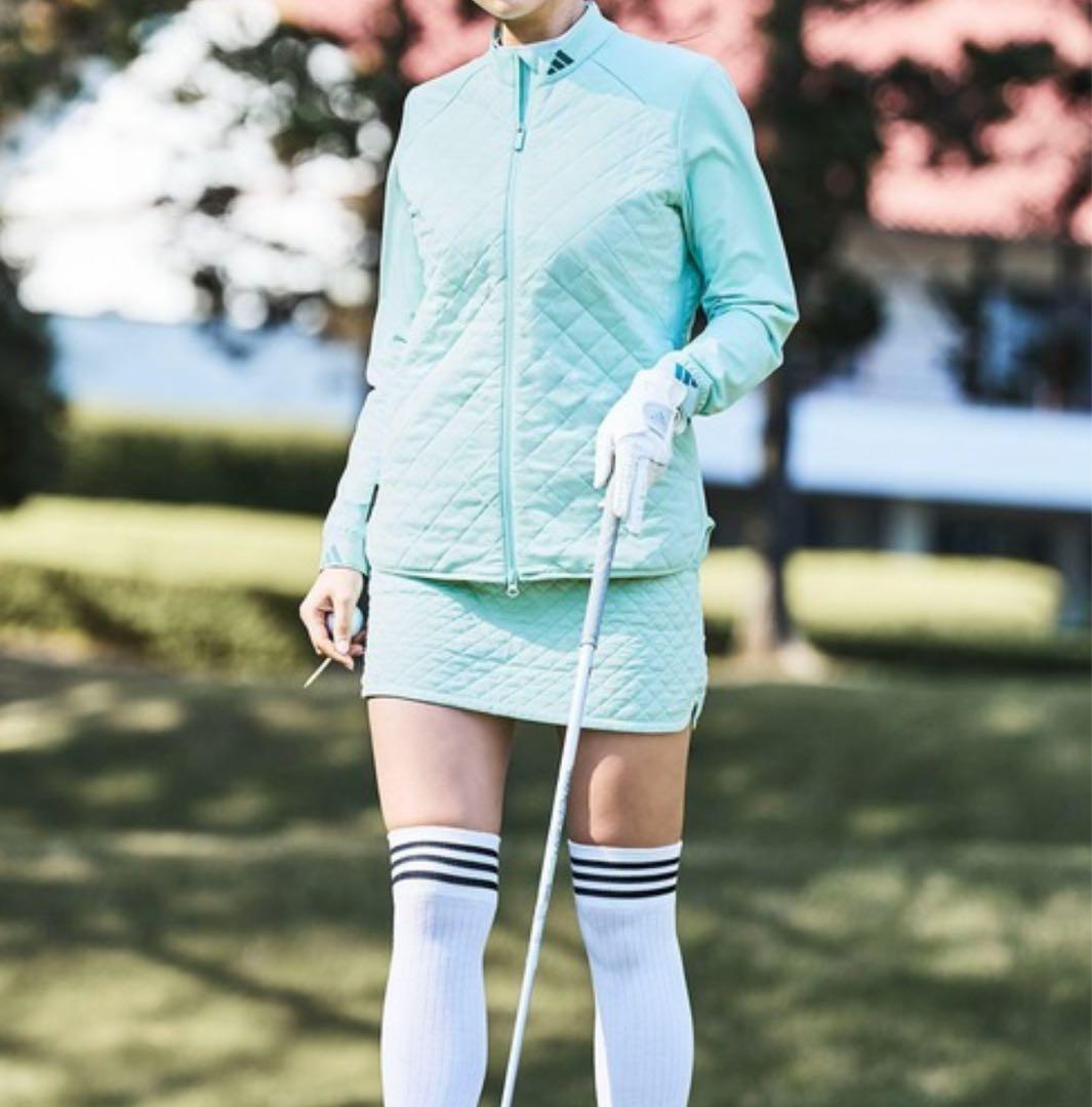 長袖　裏起毛　キルティング　ジャケット　中綿　スカート　セットアップ　春秋　新品