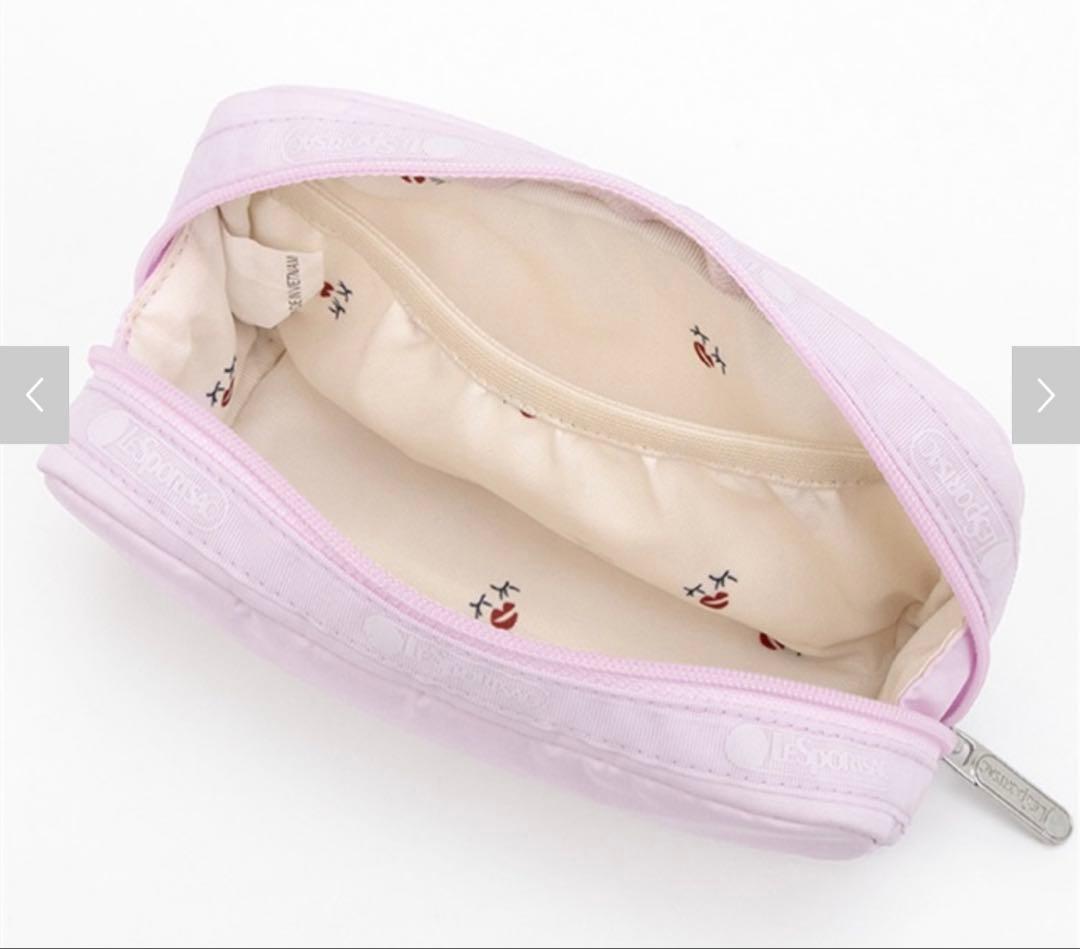新品　LeSportsac 神崎恵さんコラボ　 マシュマロピンク ポーチ