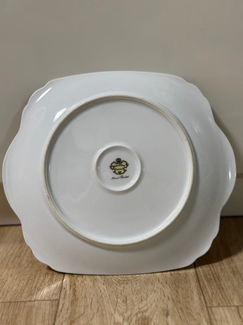 ヴィンテージ オールドメイトーチャイナ　金装飾皿　ギルティングプレート