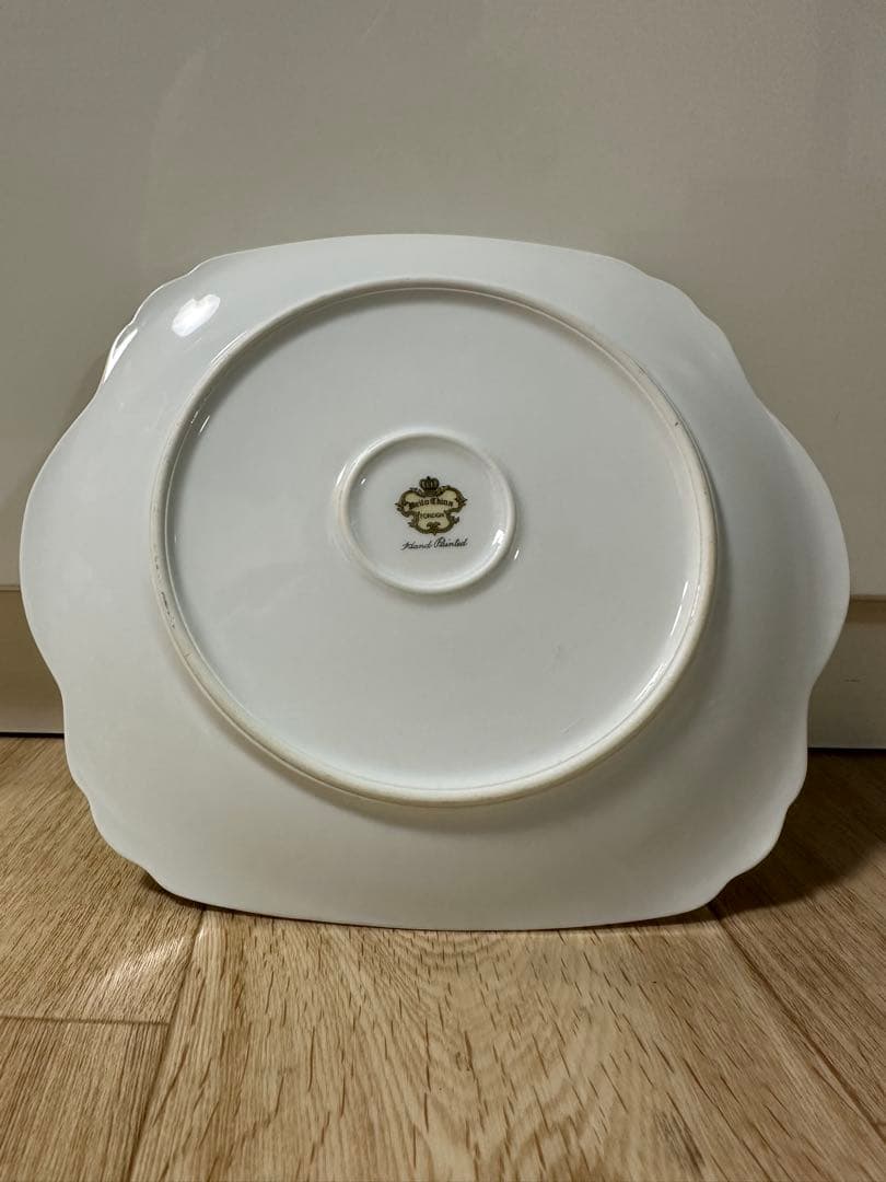 ヴィンテージ オールドメイトーチャイナ　金装飾皿　ギルティングプレート