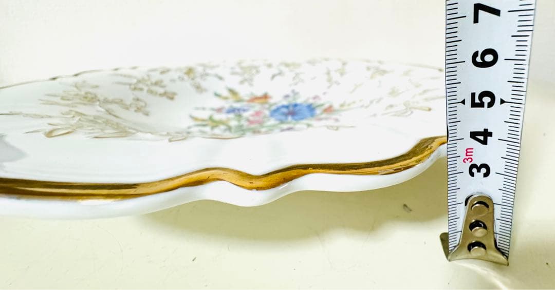 s*7様 貴重 古マイセン 金彩 装飾レリーフ飾皿 大皿 マイセン