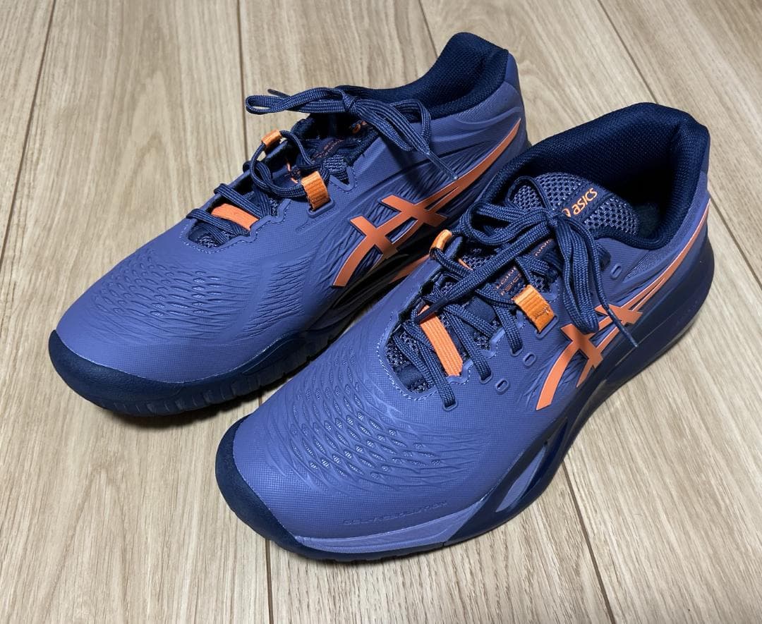 ほぼ新品！アシックス　テニスシューズ　GELーRESOLUTION X　ワイド