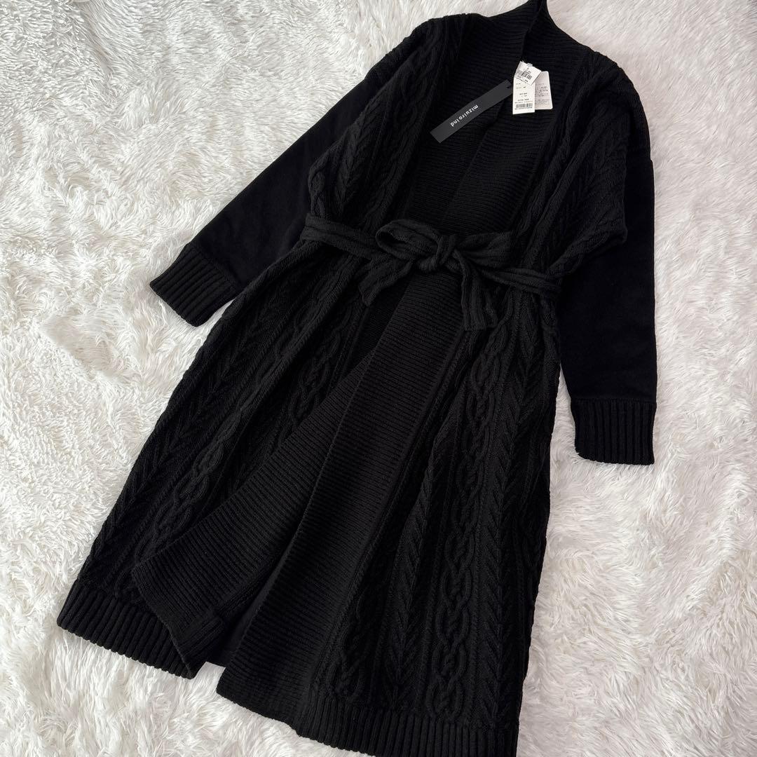 【新品タグ付き】ミズイロインド♡ロングコート♡カーディガン♡ニット♡リボン