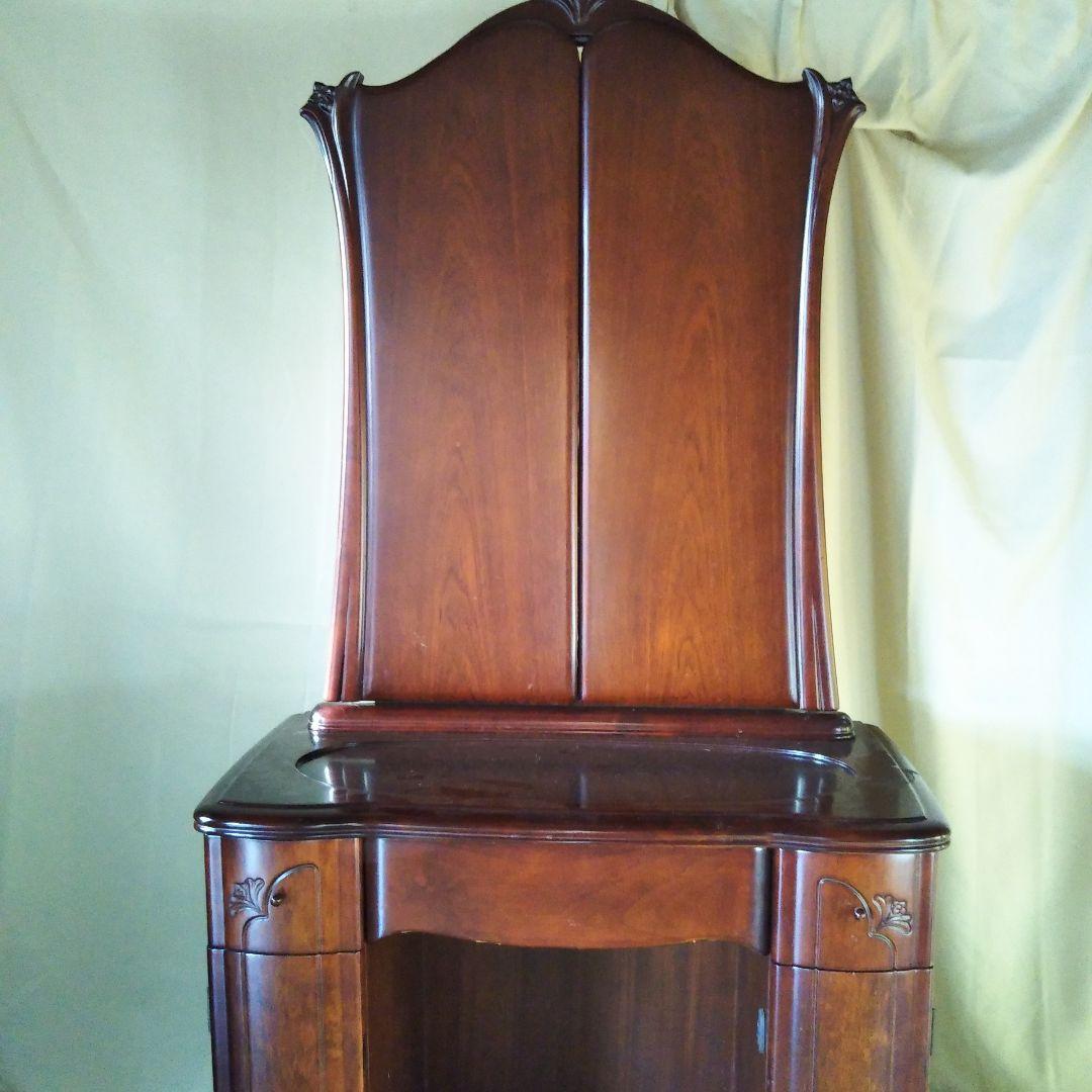 三面鏡 紫檀 ドレッサー