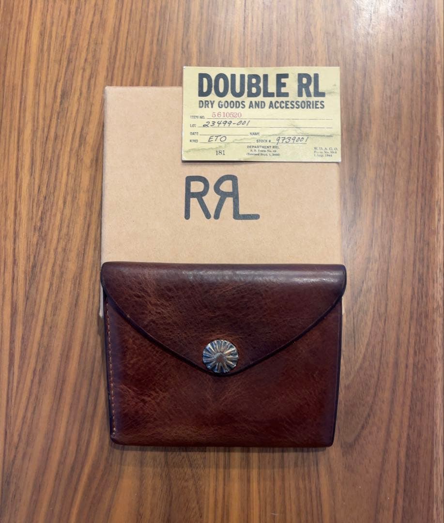 RRL ダブルアールエル コンチョウォレット 財布 イタリア製