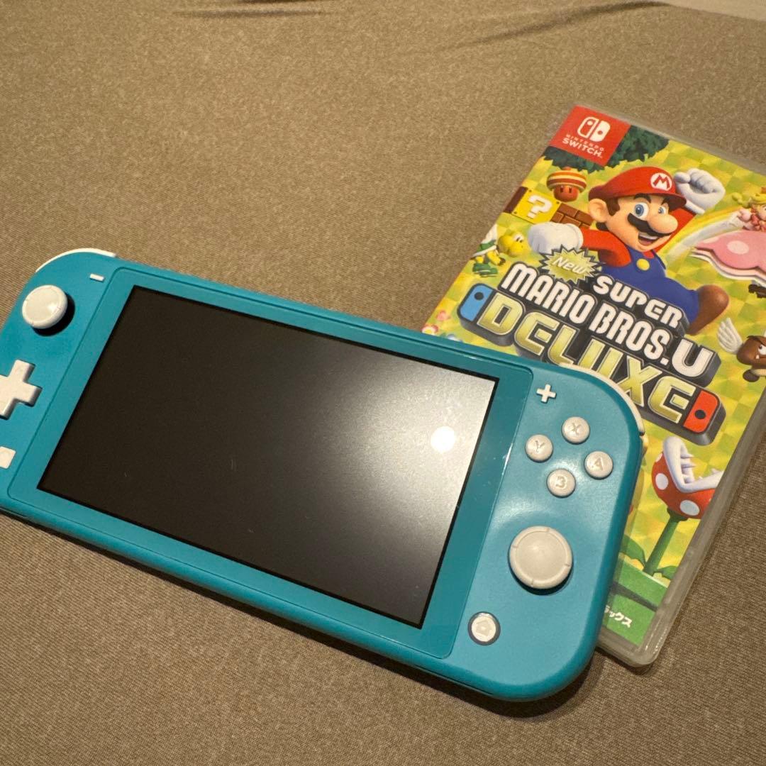 Nintendo Switch Lite ターコイズ 本体、ゲームソフト