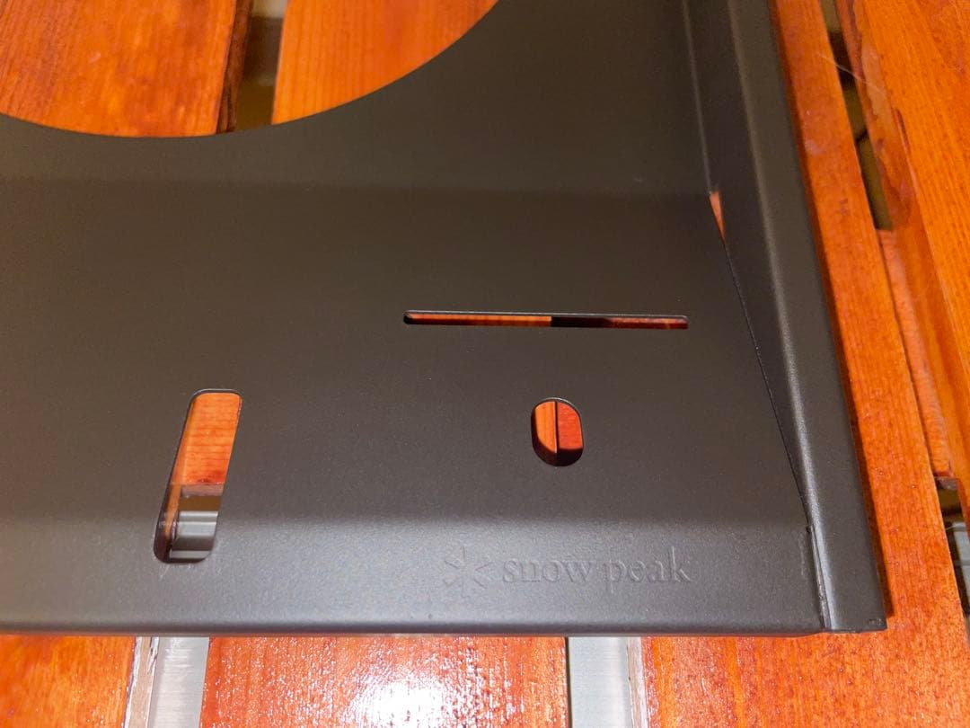 ⭕️限定値「マットブラック耐熱塗装」 スノーピーク　フラットバーナーGS-450R
