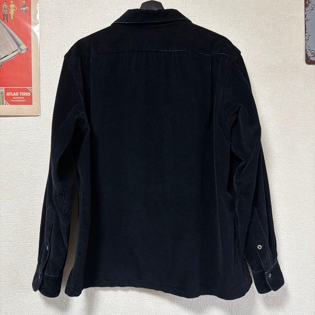 d*b様 ポロカントリー　コーデュロイシャツ　ブラック　L RRL ポロバイラル