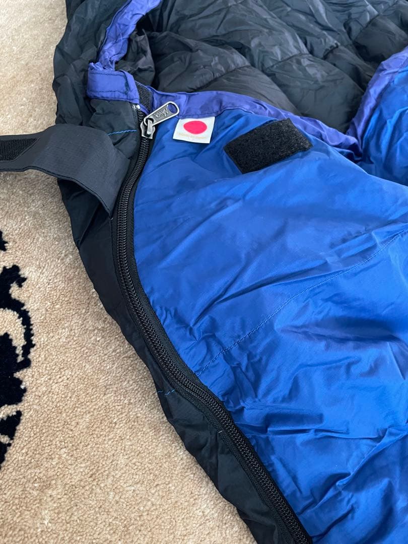 NANGA 寝袋 青　シュラフ　サイズM