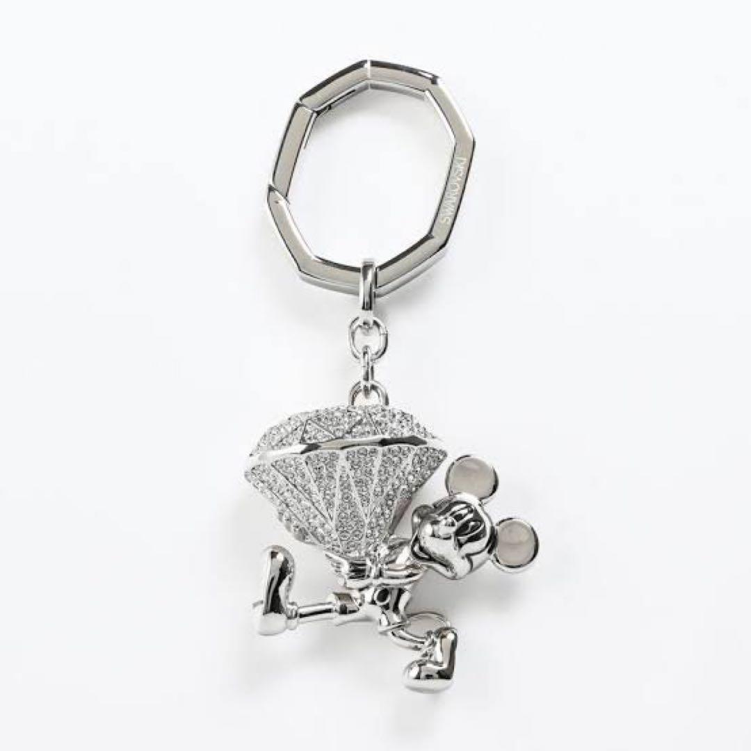 スワロフスキー ディズニー ミッキーマウス　バッグチャーム