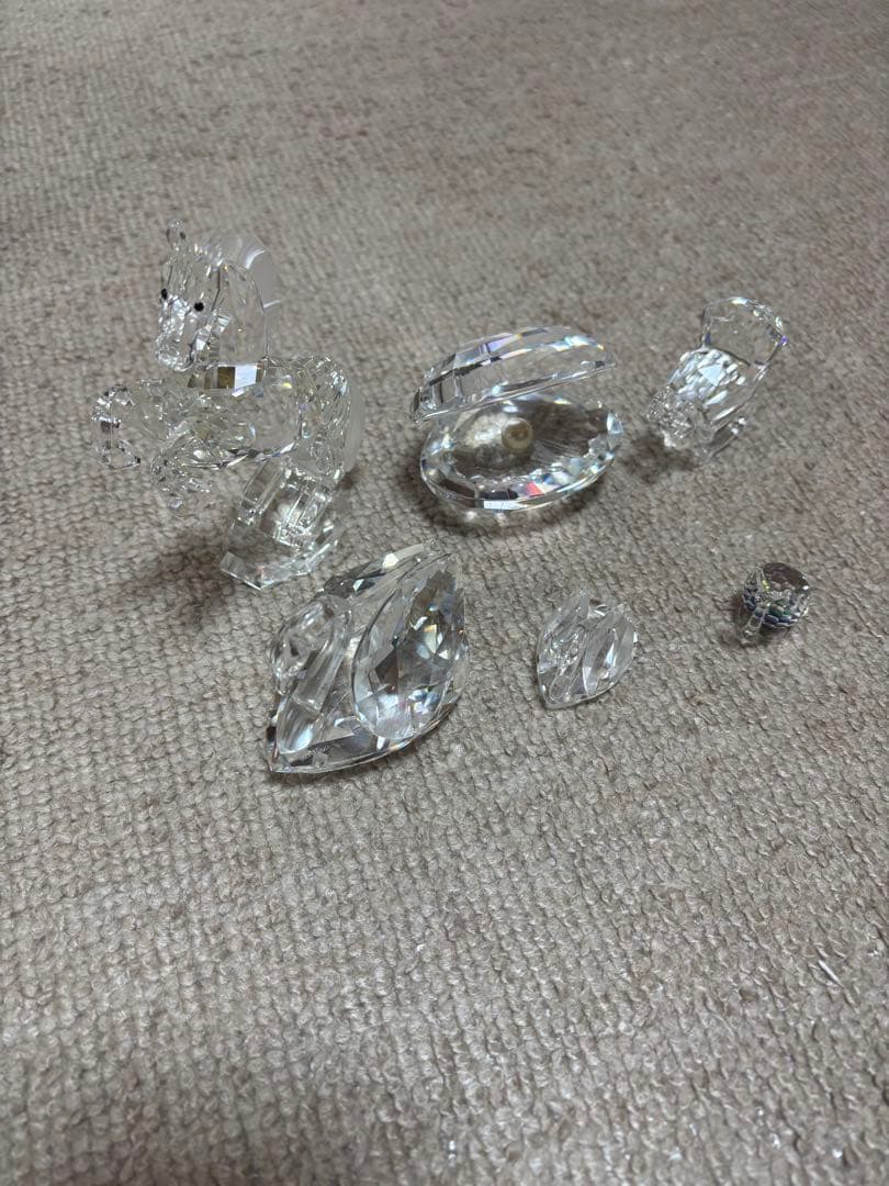 スワロフスキー SWAROVSKI CRYSTAL クリスタル 置物 インテリア