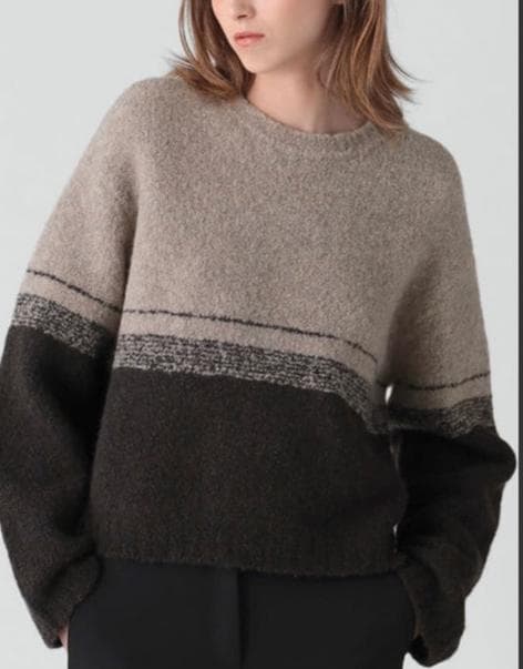 完売品 25AW◎セオリーリュクス Piazzo Quinn Sweater