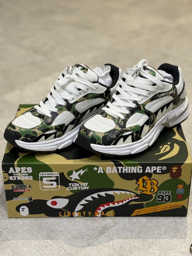 Libertywoke×APE スニーカー27.0cm リバティウォーク エイプ
